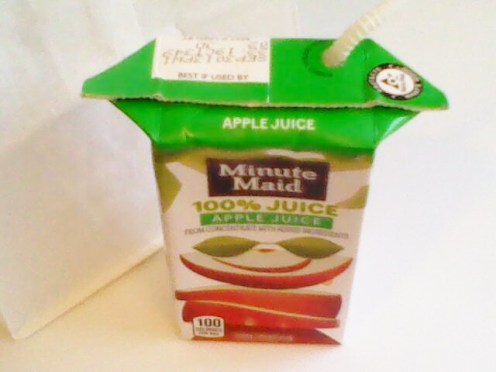 apple juice box