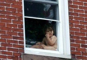 And then there was the little person with a window seat to catch it all!