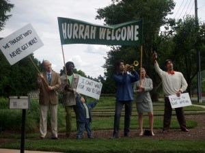 The Welcoming Committee makes you feel right at home!